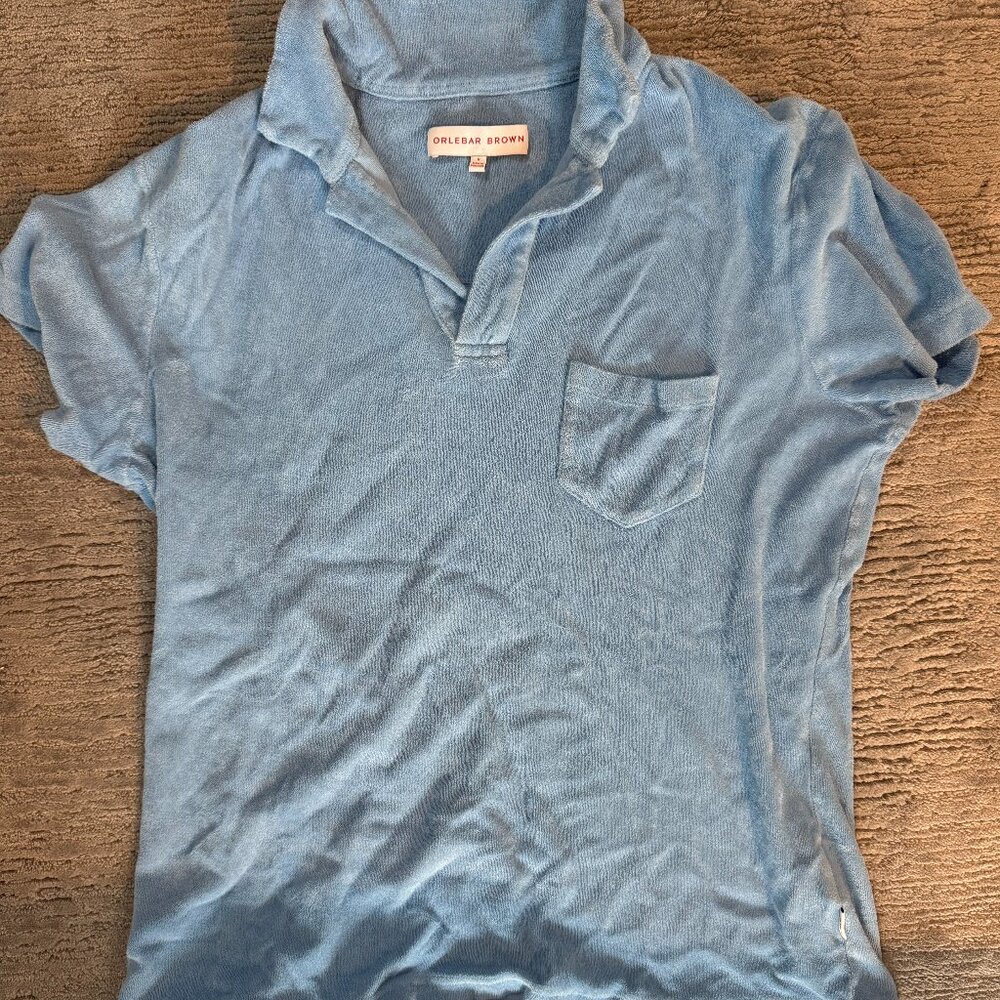 Orlebar Brown Terry Cloth Polo
